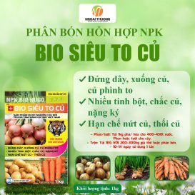 Bio Siêu To Củ - Phân Bón Hỗn Hợp NPK 7-7-7