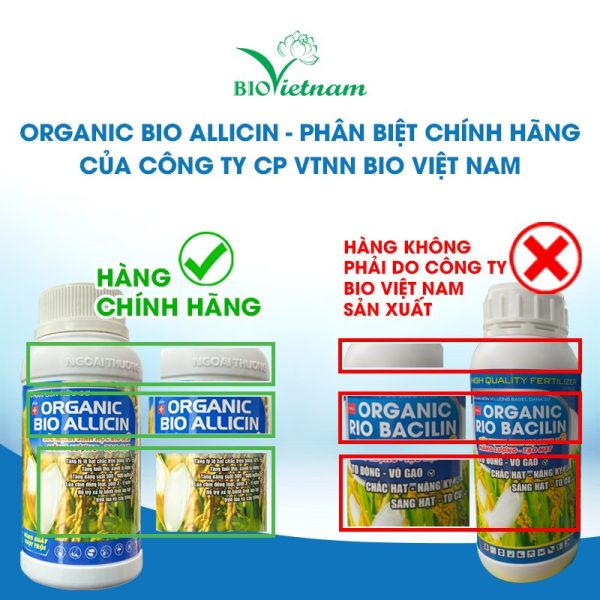 CẢNH BÁO HÀNG GIẢ - HÀNG NHÁI - BIO VIỆT NAM